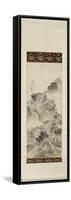 "Un chemin dans la montagne"-Shunsei Sha-Framed Stretched Canvas