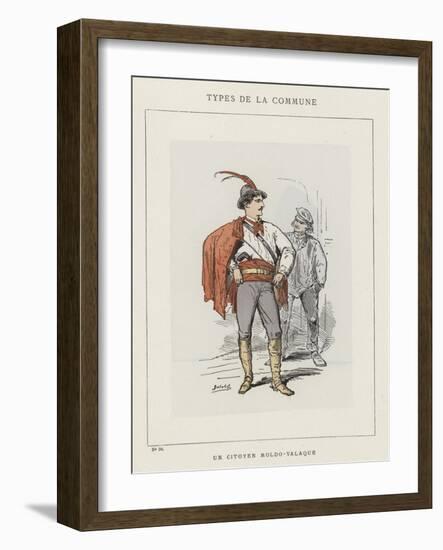 Un Citoyen Moldo-Valaque-Charles Albert d'Arnoux Bertall-Framed Giclee Print