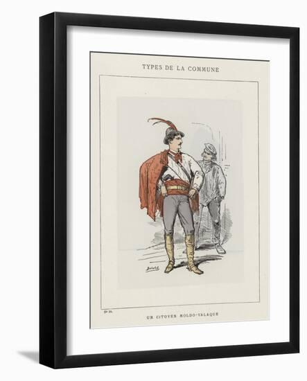 Un Citoyen Moldo-Valaque-Charles Albert d'Arnoux Bertall-Framed Giclee Print