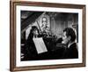 Un Clair by Lune a Maubeuge by JeanCherasse with Bernadette Lafont and Pierre Perr 1962 (b/w photo)-null-Framed Photo