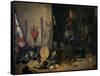 Un Cuerpo De Guardia-Abraham Teniers-Framed Stretched Canvas