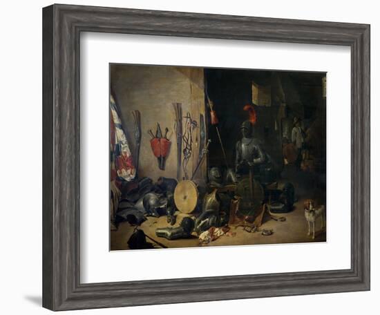 Un Cuerpo De Guardia-Abraham Teniers-Framed Giclee Print