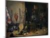 Un Cuerpo De Guardia-Abraham Teniers-Mounted Giclee Print