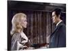 Un Flic by JeanPierreMelville with Catherine Deneuve and Alain Delon, 1972 (photo)-null-Stretched Canvas