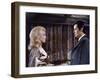 Un Flic by JeanPierreMelville with Catherine Deneuve and Alain Delon, 1972 (photo)-null-Framed Photo