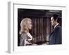 Un Flic by JeanPierreMelville with Catherine Deneuve and Alain Delon, 1972 (photo)-null-Framed Photo