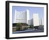 Un Headquarters, Vienna International Centre, Danube City, Vienna, Austria-Jean Brooks-Framed Photographic Print