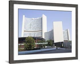 Un Headquarters, Vienna International Centre, Danube City, Vienna, Austria-Jean Brooks-Framed Photographic Print