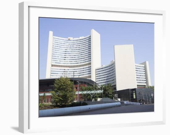 Un Headquarters, Vienna International Centre, Danube City, Vienna, Austria-Jean Brooks-Framed Photographic Print