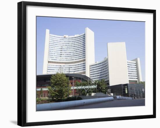 Un Headquarters, Vienna International Centre, Danube City, Vienna, Austria-Jean Brooks-Framed Photographic Print