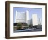 Un Headquarters, Vienna International Centre, Danube City, Vienna, Austria-Jean Brooks-Framed Photographic Print