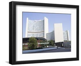 Un Headquarters, Vienna International Centre, Danube City, Vienna, Austria-Jean Brooks-Framed Photographic Print