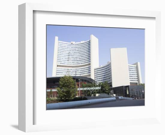 Un Headquarters, Vienna International Centre, Danube City, Vienna, Austria-Jean Brooks-Framed Photographic Print