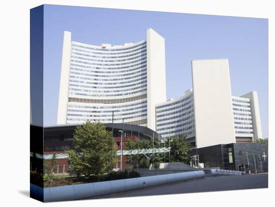 Un Headquarters, Vienna International Centre, Danube City, Vienna, Austria-Jean Brooks-Stretched Canvas