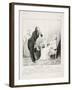 Un Homme Sensible (Caricaturana 43)-Honore Daumier-Framed Giclee Print