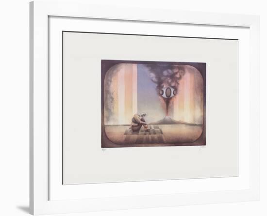 Un Jour-Moshe Malka-Framed Limited Edition