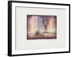 Un Jour-Moshe Malka-Framed Limited Edition