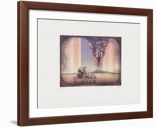 Un Jour-Moshe Malka-Framed Limited Edition