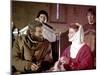 Un lion en hiver The lion in winter by AnthonyHarvey with Peter O'Toole and Katharine Hepburn, 1968-null-Mounted Photo