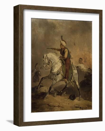 Un mameluck-Horace Vernet-Framed Giclee Print