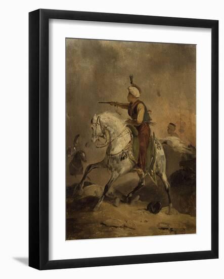 Un mameluck-Horace Vernet-Framed Giclee Print
