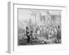 Un Marche D'Esclaves a Surinam, Engraved by Madou, 1839-Pierre J. Benoit-Framed Giclee Print