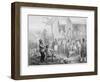 Un Marche D'Esclaves a Surinam, Engraved by Madou, 1839-Pierre J. Benoit-Framed Giclee Print