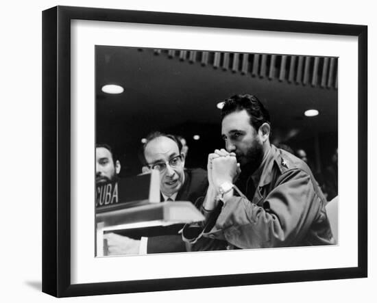 UN Meeting-Alfred Eisenstaedt-Framed Photographic Print