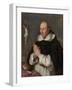 Un Moine En Priere, Portrait Presume De Saint Thomas D'aquin - A Monk Praying, Presumably Saint Tho-Peter Paul (school of) Rubens-Framed Giclee Print