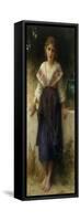 Un Moment de Repos, 1900-William Adolphe Bouguereau-Framed Stretched Canvas