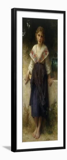 Un Moment de Repos, 1900-William Adolphe Bouguereau-Framed Giclee Print