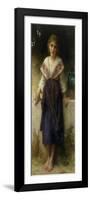 Un Moment de Repos, 1900-William Adolphe Bouguereau-Framed Giclee Print