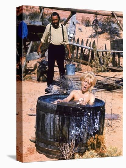 Un nomme Cable Hogue THE BALLAD OF CABLE HOGUE by Sam Peckinpah with Jason Robards and Stella Steve-null-Stretched Canvas