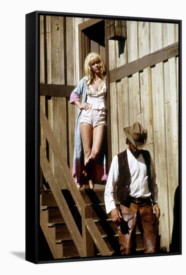 Un nomme Cable Hogue ( THE BALLAD OF CABLE HOGUE ) by Sam Peckinpah with Stella Stevens, 1970 (phot-null-Framed Stretched Canvas