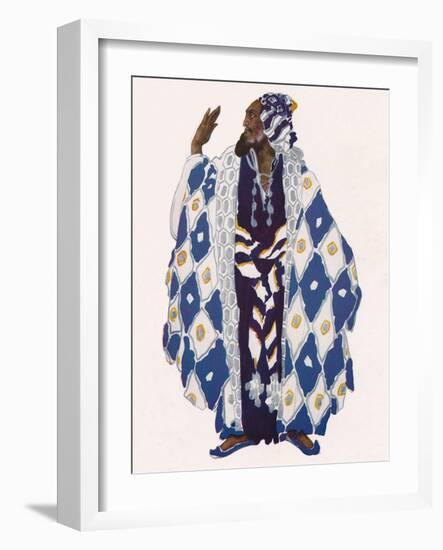 'Un Notable Mespotamien', 1922, (1923)-Leon Bakst-Framed Giclee Print