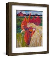 Un Petit Coq #2-40X34 2-null-Framed Art Print