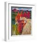 Un Petit Coq #2-40X34 2-null-Framed Art Print