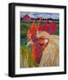 Un Petit Coq #2-null-Framed Art Print