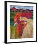 Un Petit Coq #2-null-Framed Art Print