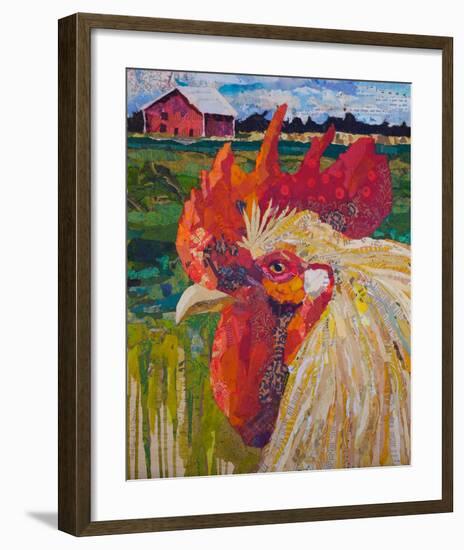 Un Petit Coq #2-null-Framed Art Print