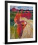 Un Petit Coq #2-null-Framed Art Print