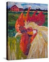 Un Petit Coq #2-null-Stretched Canvas