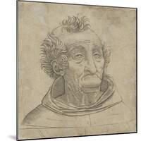 Un religieux-Leonardo da Vinci-Mounted Giclee Print