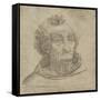 Un religieux-Leonardo da Vinci-Framed Stretched Canvas