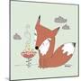 Un Renard Dans La Cours-Sylvie Demers-Mounted Giclee Print