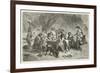 Un Repas a L'Epoque Du Bronze-Emile Antoine Bayard-Framed Giclee Print