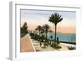 Un Saluto Da San Remo-null-Framed Art Print