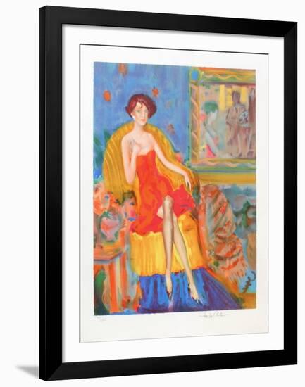 Un Soir a Paris-Jacques De Rola-Framed Limited Edition