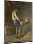 Un Vanneur (Separate the Wheat from the Chaff), 1866-1868-Jean-François Millet-Mounted Giclee Print