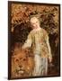 Una and the Lion, Exh. 1860-William Bell Scott-Framed Giclee Print